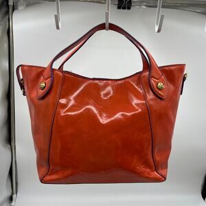 Patricia Nash Womens Purse Arielle Convert Satchel Coral